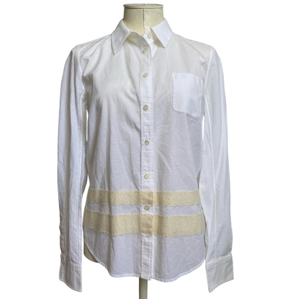 Sonia Rykiel blouse 100% cotton pristine condition size 8